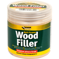 Everbuild / Everbuild Multi Purpose Wood Filler 250ml Light Oak